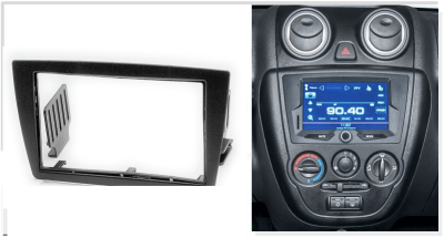 Переходная рамка для Lada Kalina II (2013-2018) 2 DIN - CarBaza, характеристики