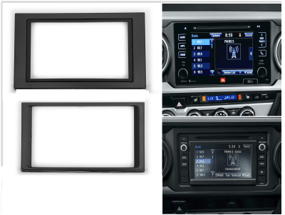 Переходная рамка для Toyota Tacoma III (2015+) 2 DIN - CarBaza, характеристики