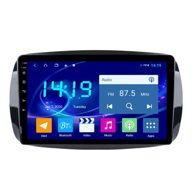 Штатная магнитола на Smart ForTwo III (2014+) 9 дюймов IPS DSP Android 10 (8 ядер, RAM 4GB, ROM 32GB) - CarBaza, характеристики