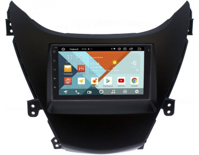 Штатная магнитола на Hyundai Elantra V (MD) Дорестайл (2010-2014) 7 дюймов Android 8.1 (4 ядра RAM 1GB ROM 16GB) - CarBaza, характеристики