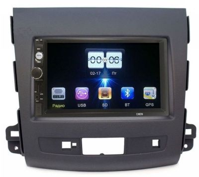 Штатная магнитола на Mitsubishi Outlander II (XL) (2005-2013) 7 дюймов - CarBaza, характеристики