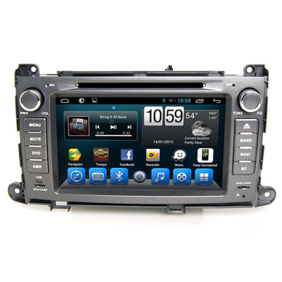 Штатная магнитола на Toyota Sienna III (2010+) 7 дюймов Android 9.0 (4 ядра, RAM 2GB, ROM 32GB) - CarBaza, характеристики