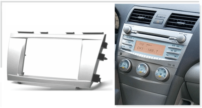 Переходная рамка для Daihatsu Altis III (серебристая) (2006-2010) 2 DIN - CarBaza, характеристики