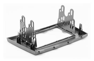 Переходная рамка для Geely Emgrand EC8 (черный глянец) (2012-2015) 2 DIN - CarBaza, характеристики