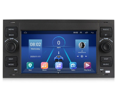 Штатная магнитола на Ford Transit VII (2006-2013) 7 дюймов IPS DSP Android 9 (4 ядра, RAM 2GB, ROM 16GB) - CarBaza, характеристики