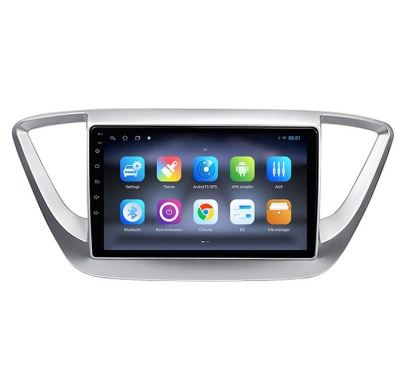 Штатная магнитола на Hyundai Verna II (2017+) 9 дюймов IPS Android 8.1 (4 ядра, RAM 1GB, ROM 16GB) - CarBaza, характеристики