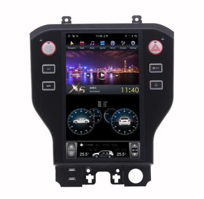 Штатная магнитола на Ford Mustang VI (2014+) 11,8 дюймов IPS DSP Android 9 (6 ядер, RAM 4GB, ROM 64GB) - CarBaza, характеристики