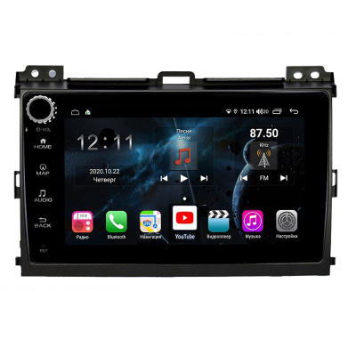Штатная магнитола на Toyota Land Cruiser Prado 120 (2002-2009) 8 дюймов IPS DSP Android 10 (8 ядер, RAM 4GB, ROM 64GB) - CarBaza, характеристики