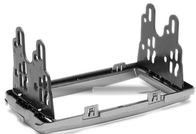 Переходная рамка для Toyota Innova (серебристая) (2004+) 2 DIN - CarBaza, характеристики