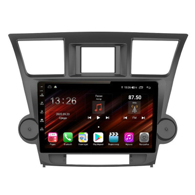 Штатная магнитола на Toyota Highlander II (2007-2013) 10 дюймов IPS DSP 4G (LTE) Android 10 (8 ядер, RAM 6GB, ROM 128GB) - CarBaza, характеристики