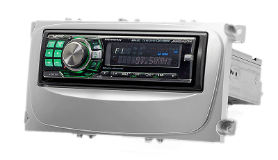 Переходная рамка для Ford S-Max I (серебристая) (2006-2015) 1 DIN - CarBaza, характеристики