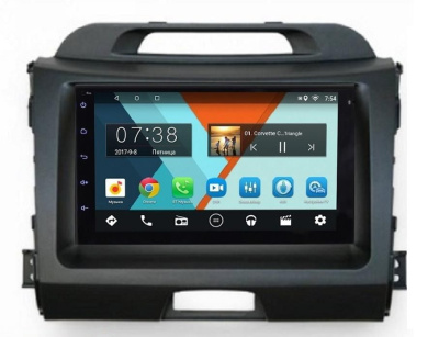 Штатная магнитола на Kia Sportage III (SL) (2010-2016) 7 дюймов Android 8.1 (4 ядра RAM 1GB ROM 16GB) - CarBaza, характеристики