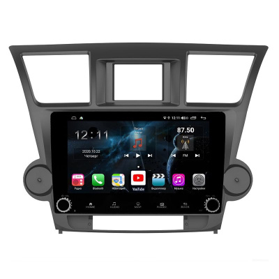 Штатная магнитола на Toyota Highlander II (2007-2013) 9 дюймов IPS DSP Android 10 (8 ядер, RAM 4GB, ROM 64GB) - CarBaza, характеристики