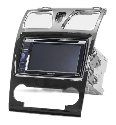 Переходная рамка для Geely Emgrand EC7 (черный глянец) (2009-2016) 2 DIN - CarBaza, характеристики