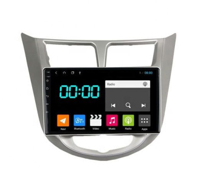 Штатная магнитола на Hyundai Solaris I (2010-2017) 9 дюймов IPS Android 8.1 (4 ядра, RAM 1GB, ROM 16GB) - CarBaza, характеристики