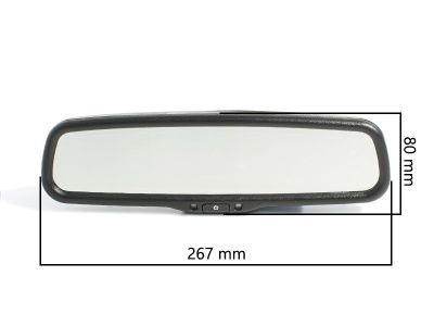 Штатное зеркало с HD монитором 4.3" - CarBaza, характеристики