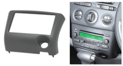 Переходная рамка для Toyota Vitz I (P10) (1999-2005) 2 DIN - CarBaza, характеристики
