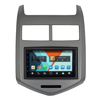 Штатная магнитола на Chevrolet Aveo II (T300) (2011-2015) 7 дюймов IPS Android 9.0 (4 ядра RAM 1GB ROM 16GB) - CarBaza, характеристики