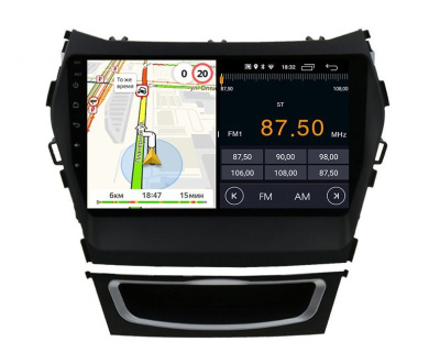 Штатная магнитола на Hyundai Grand Santa Fe III (NC) (2012+) 9 дюймов IPS DSP Android 9.0 (4 ядра, RAM 2GB, ROM 16GB) - CarBaza, характеристики