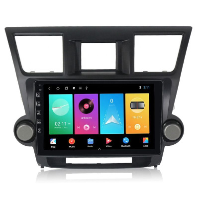 Штатная магнитола на Toyota Highlander II (2007-2013) 10 дюймов IPS DSP Android 10 (6 ядер, RAM 4GB, ROM 64GB) - CarBaza, характеристики