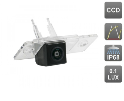 Камера заднего вида для Volkswagen Tiguan I (2007 - 2016) с динамической разметкой - CarBaza, характеристики
