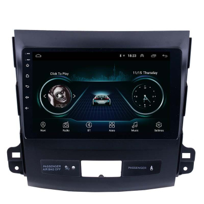 Штатная магнитола на Mitsubishi Outlander II (XL) (2005-2013) 9 дюймов IPS Android 9 (4 ядра, RAM 1GB, ROM 16GB) - CarBaza, характеристики