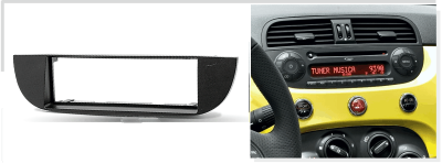 Переходная рамка для Fiat 500 II (2007+) 1 DIN - CarBaza, характеристики