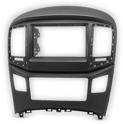 Переходная рамка для Hyundai iMax (черная) (2015+) 2 DIN - CarBaza, характеристики