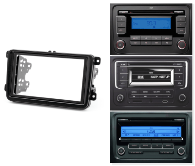 Переходная рамка для Volkswagen Amarok I (2010+) 2 DIN - купить в СarBaza, характеристики Переходная рамка для Volkswagen Amarok I (2010+) 2 DIN - CarBaza, характеристики