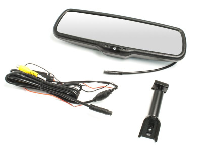 Зеркало заднего вида с монитором 4.3" в штатное место - CarBaza, характеристики