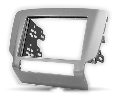 Переходная рамка для Baic BJ40 (серебристый глянец) (2013+) 2 DIN - CarBaza, характеристики