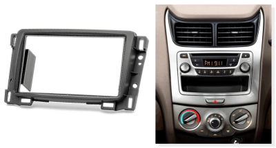 Переходная рамка для Chevrolet Sail (2010-2014) 2 DIN - CarBaza, характеристики