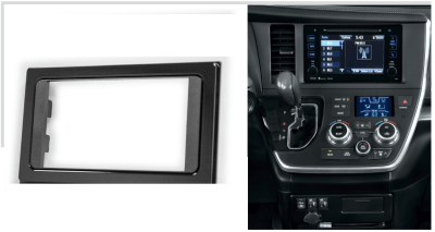 Переходная рамка для Toyota Sienna III (2015+) 2 DIN - CarBaza, характеристики