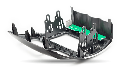 Переходная рамка для Mitsubishi ASX (2010+) 2 DIN - CarBaza, характеристики