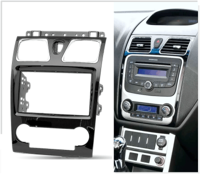 Переходная рамка для Geely Emgrand EC7 (черный глянец) (2009-2016) 2 DIN - CarBaza, характеристики