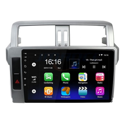 Штатная магнитола на Toyota Land Cruiser Prado 150 Рестайл (2013-2017) 10 дюймов IPS Android 9.0 (4 ядра, RAM 1GB, ROM 16GB) - CarBaza, характеристики