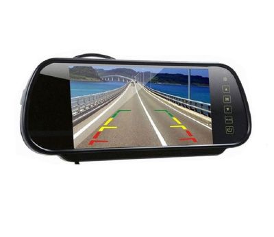 Зеркало заднего вида с монитором 7" - CarBaza, характеристики