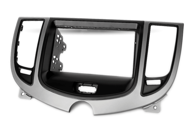 Переходная рамка для Chery M11 (A3) (черная с серым) (2010-2015) 2 DIN - CarBaza, характеристики