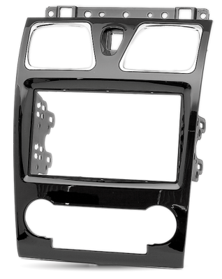 Переходная рамка для Geely Emgrand EC7 (черный глянец) (2009-2016) 2 DIN - CarBaza, характеристики