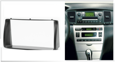 Переходная рамка для Toyota Corolla E120/E130 (2000-2007) 2 DIN - CarBaza, характеристики