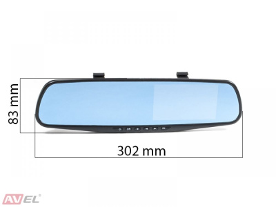 Зеркало с монитором и видеорегистратором - CarBaza, характеристики