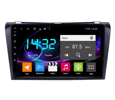 Штатная магнитола на Mazda Axela I (BK) (2003-2009) 9 дюймов IPS DSP Android 9.0 (4 ядра, RAM 2GB, ROM 16GB) - CarBaza, характеристики