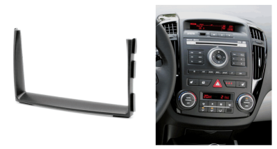 Переходная рамка для Kia Ceed I (ED) Рестайл (2010-2012) 2 DIN - CarBaza, характеристики