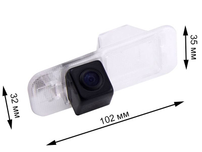 Камера заднего вида для Kia Rio II / III (2005 - 2017) Седан с динамической разметкой - CarBaza, характеристики