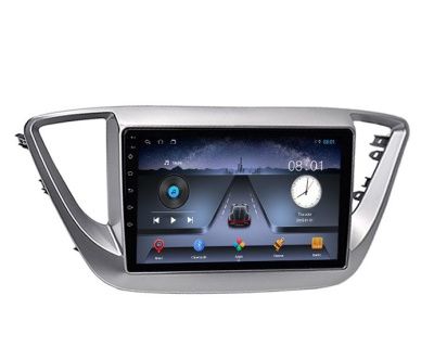 Штатная магнитола на Hyundai Solaris II (2017+) 9 дюймов IPS DSP Android 9.0 (8 ядер, RAM 4GB, ROM 32GB) - CarBaza, характеристики