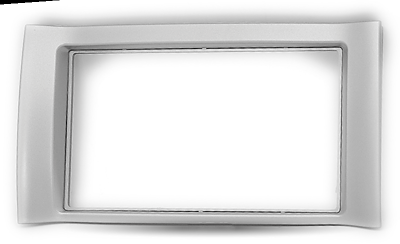 Переходная рамка для Dodge Breeze (серебристая) (2008+) 2 DIN - CarBaza, характеристики