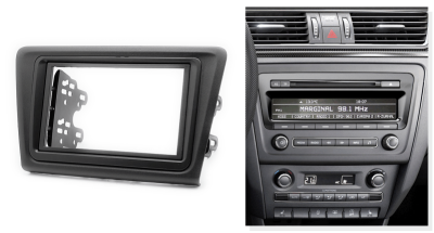 Переходная рамка для Skoda Rapid I (2012+) 2 DIN - CarBaza, характеристики